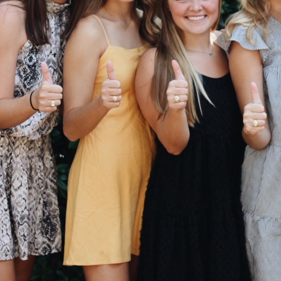 Yellow Abercrombie & Fitch Dress - Picture 4 of 8